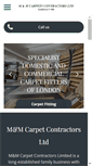 Mobile Screenshot of m-mcarpets.com